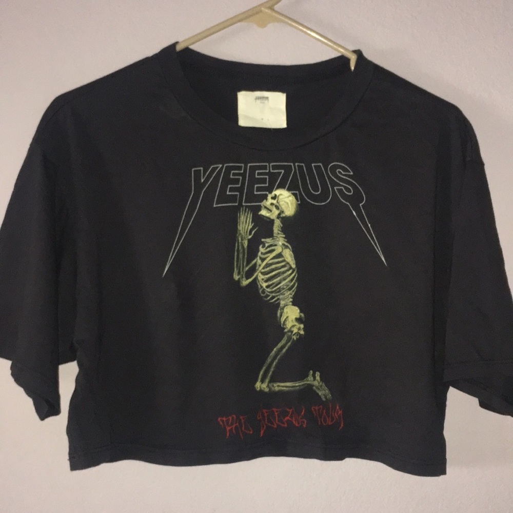 Yeezus tour crop top